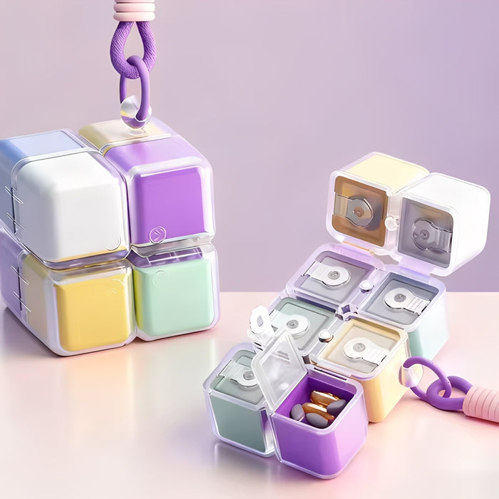MH07775 Cube Pill Box