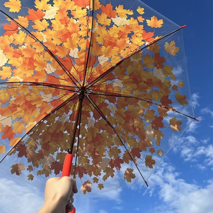 MH08015 Maple Leaf Pattern Umbrella