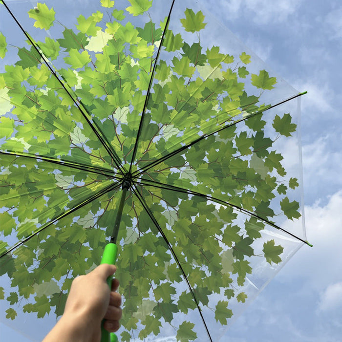 MH08015 Maple Leaf Pattern Umbrella