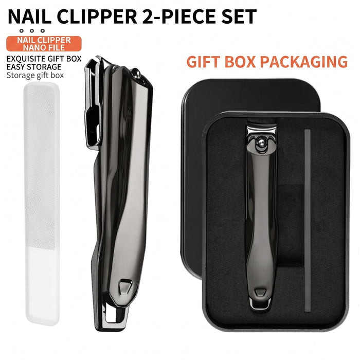 MH08193 360° Rotatable Stainless Steel Nail Clipper