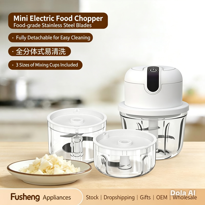 MH50904 Wireless Mini garlic Press