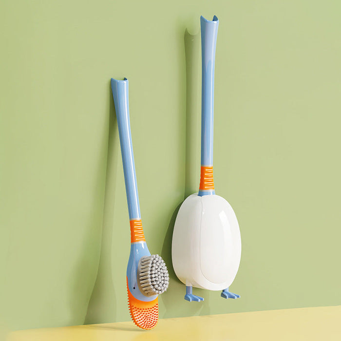 MH50942 Cartoon duck silicone toilet brush