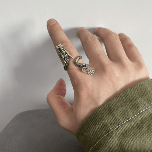MJ01261 Golden Dragon Ring
