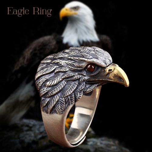 MJ02975 Eagle Ring