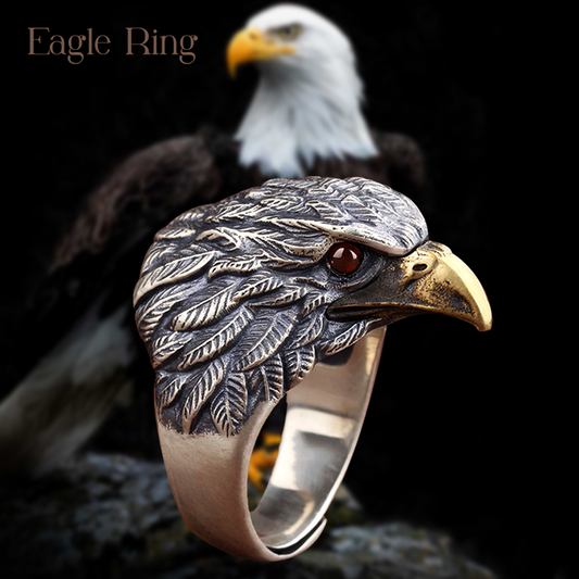 MJ02975 Eagle Ring