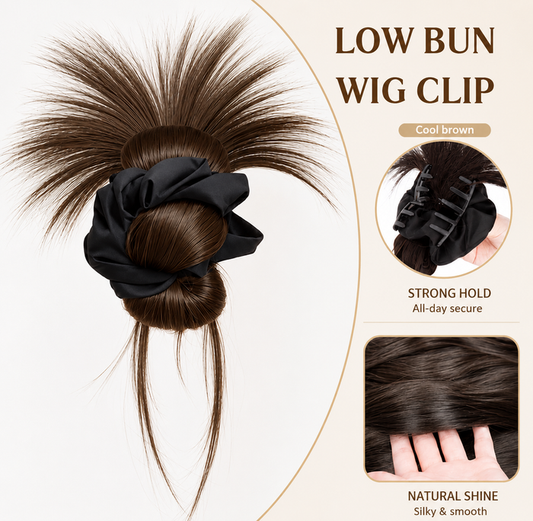 MJ08200 Low Bun Wig Clip