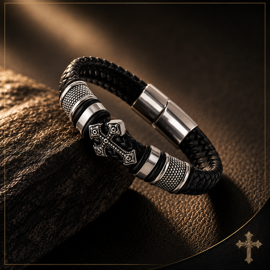 MJ08212 Vintage Cross Bracelet