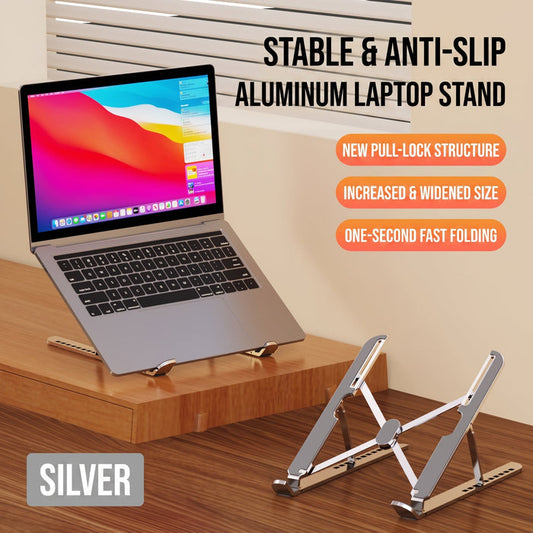 MM08182  Ergonomic Aluminium Laptop Stand