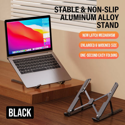 MM08182  Ergonomic Aluminium Laptop Stand
