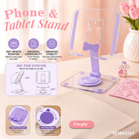 MM08207  360° လှည့်နိုင်တဲ့ Phone & Tablet Stand
