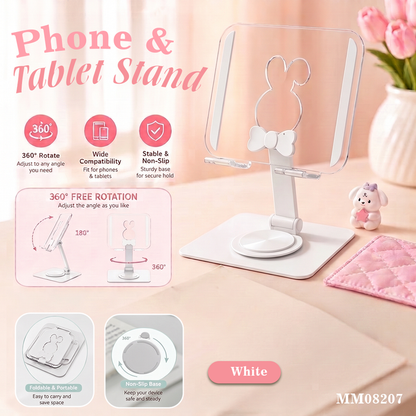 MM08207  360° လှည့်နိုင်တဲ့ Phone & Tablet Stand
