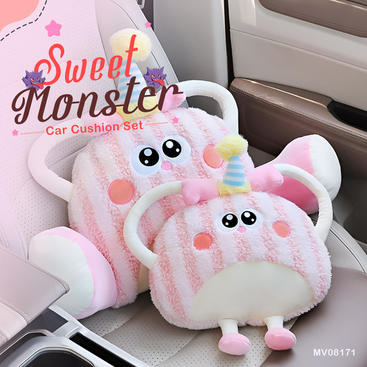 MV08171  Sweet Monster Car Cushion Set
