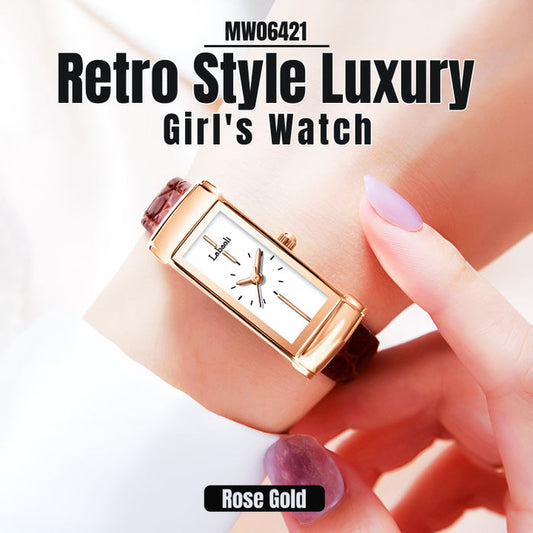 MW06421  Retro Style Luxury Girl's Watch
