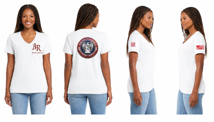 Project Protect The Innocent Woman's V-Neck T Shirt