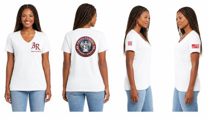 Project Protect The Innocent Woman's V-Neck T Shirt