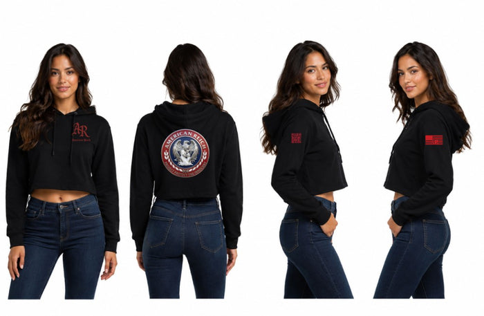 Project Protect the Innocent Women's Cropped Hoodie