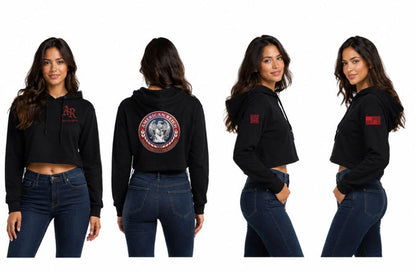 Project Protect the Innocent Women's Cropped Hoodie