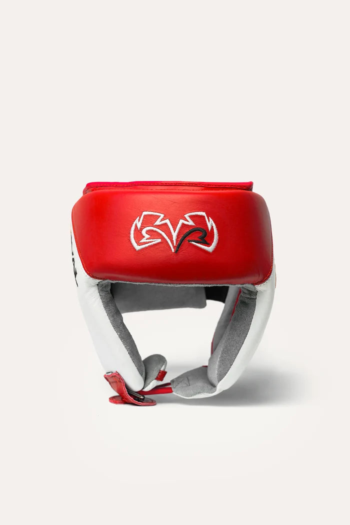 Red/White / S / Reverse Leather