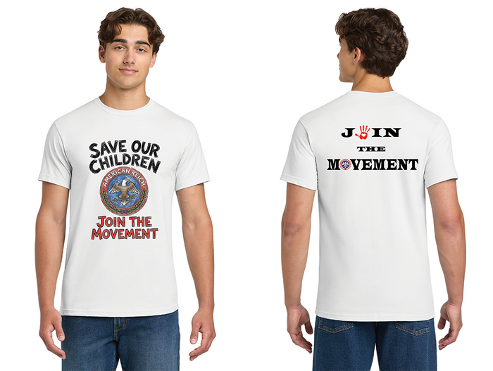 Save Our Children "Join the Movement" T-Shirt--NEW DESIGN!