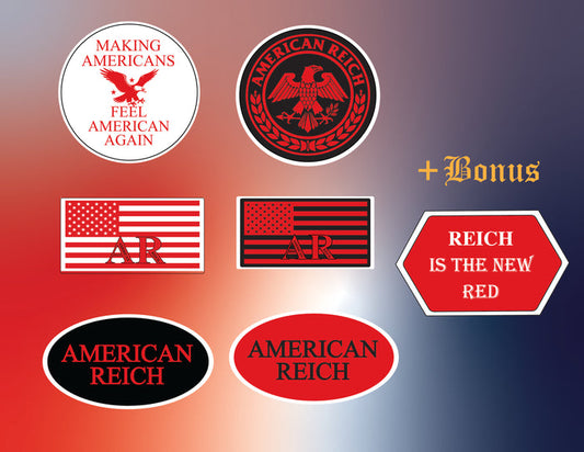 Sticker Pack-- Reich Red