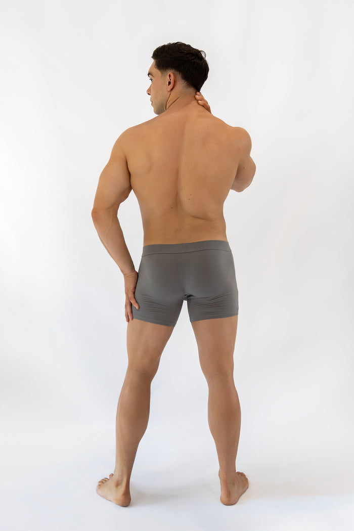 The Charcoal Gray Boxer Brief 3-Pack