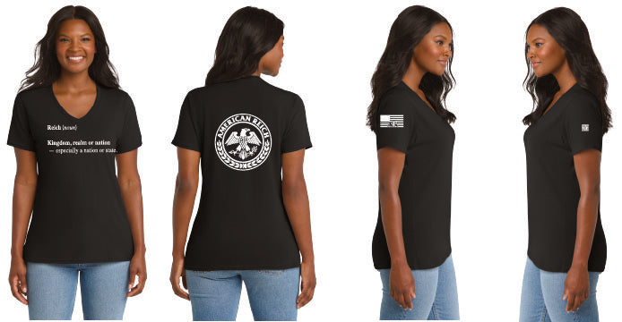 The Definition Woman's V-Neck T-Shirt