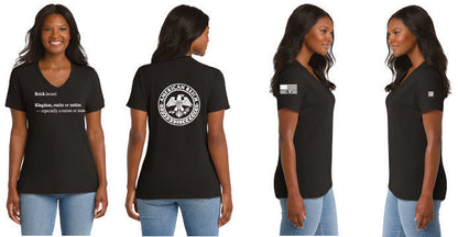 The Definition Woman's V-Neck T-Shirt