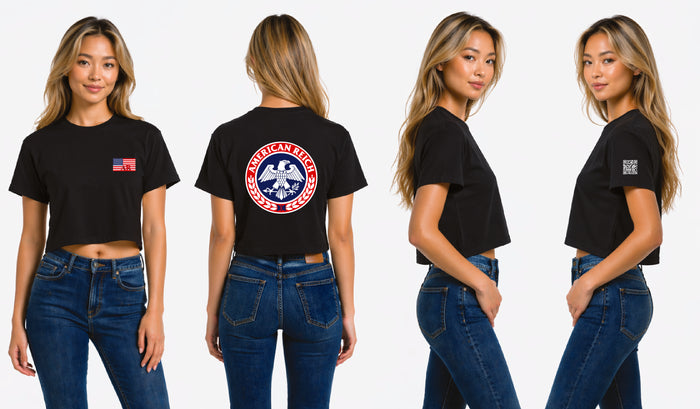 The Leadership Flag Woman's Crop Top