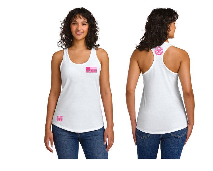 The Leadership Flag Woman's Racer Back Tank