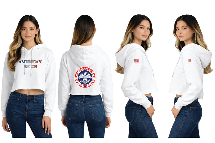 The Patriot Women's Cropped Hoodie