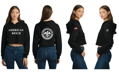 The Patriot Women's Cropped Hoodie