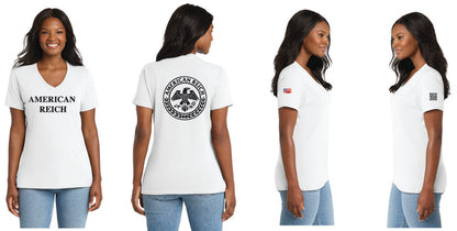 The Patriot Women's V-Neck T