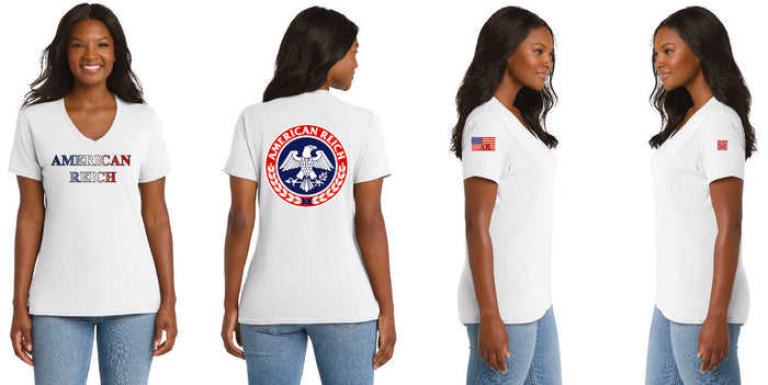 The Patriot Women's V-Neck T