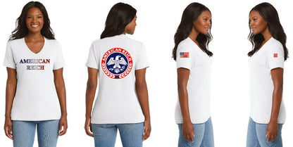 The Patriot Women's V-Neck T