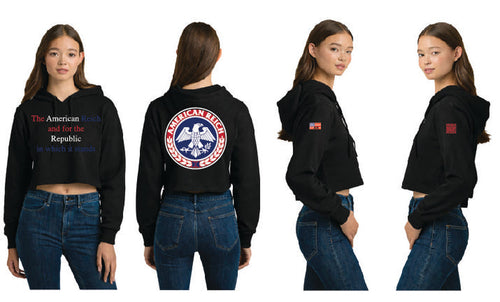 The Republic Cropped Hoodie