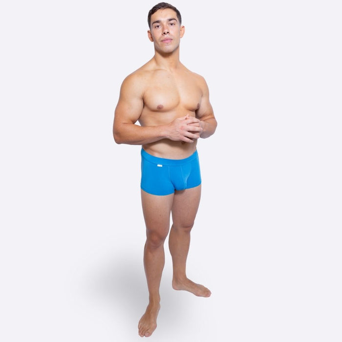 light blue trunk studio front