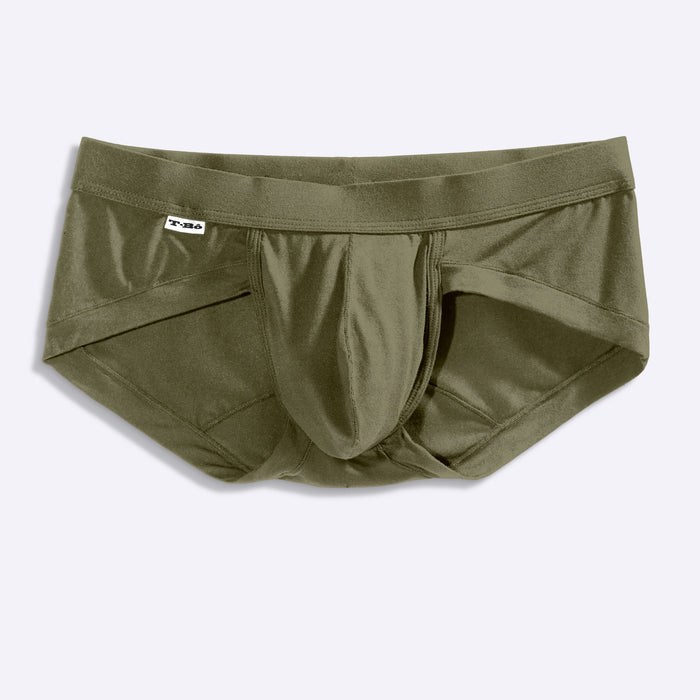 The Limited Edition Military Green Brief for men in the USA and Canada