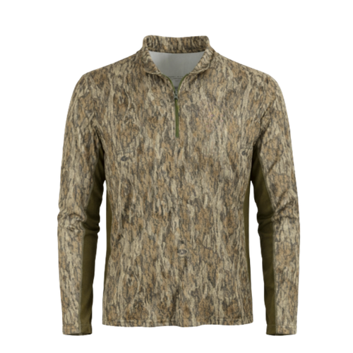 Wanderer 1/4 Zip: Mossy Oak Original Bottomland
