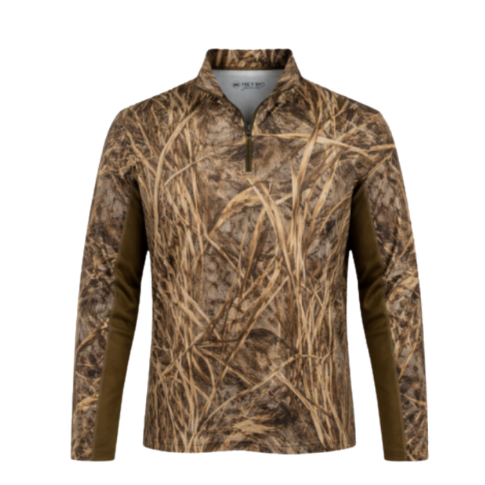 Wanderer 1/4 Zip: Realtree Max 7