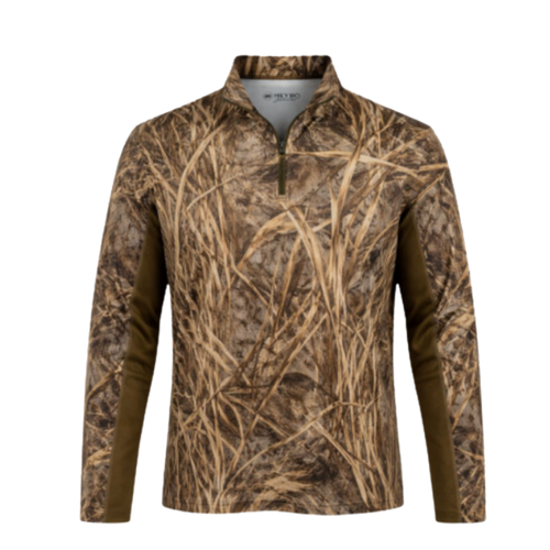 Wanderer 1/4 Zip: Realtree Max 7